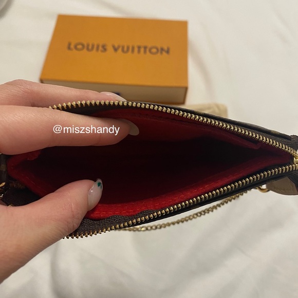 SOLD Louis Vuitton Mini Pochette Monogram *NEW* LV - Picture 8 of 10